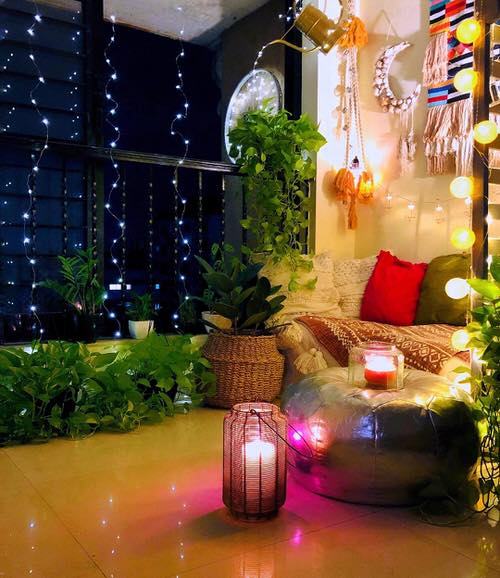 Balcony Lighting Ideas for Diwali 5