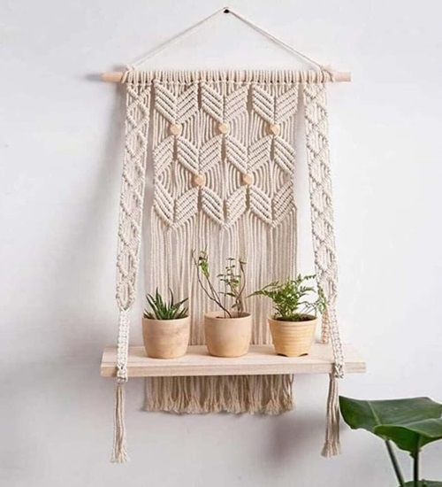 Macrame Wall Hanging Plant Ideas 1