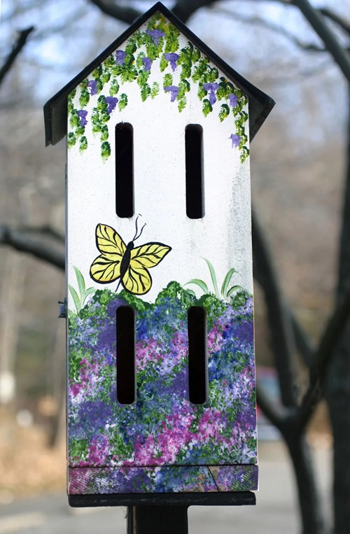 DIY Butterfly Shelter House for Butterflies in the Garden